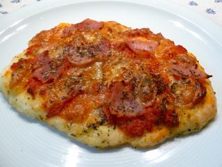 Grundrezept glutenfreier Pizzaboden Pizzateig